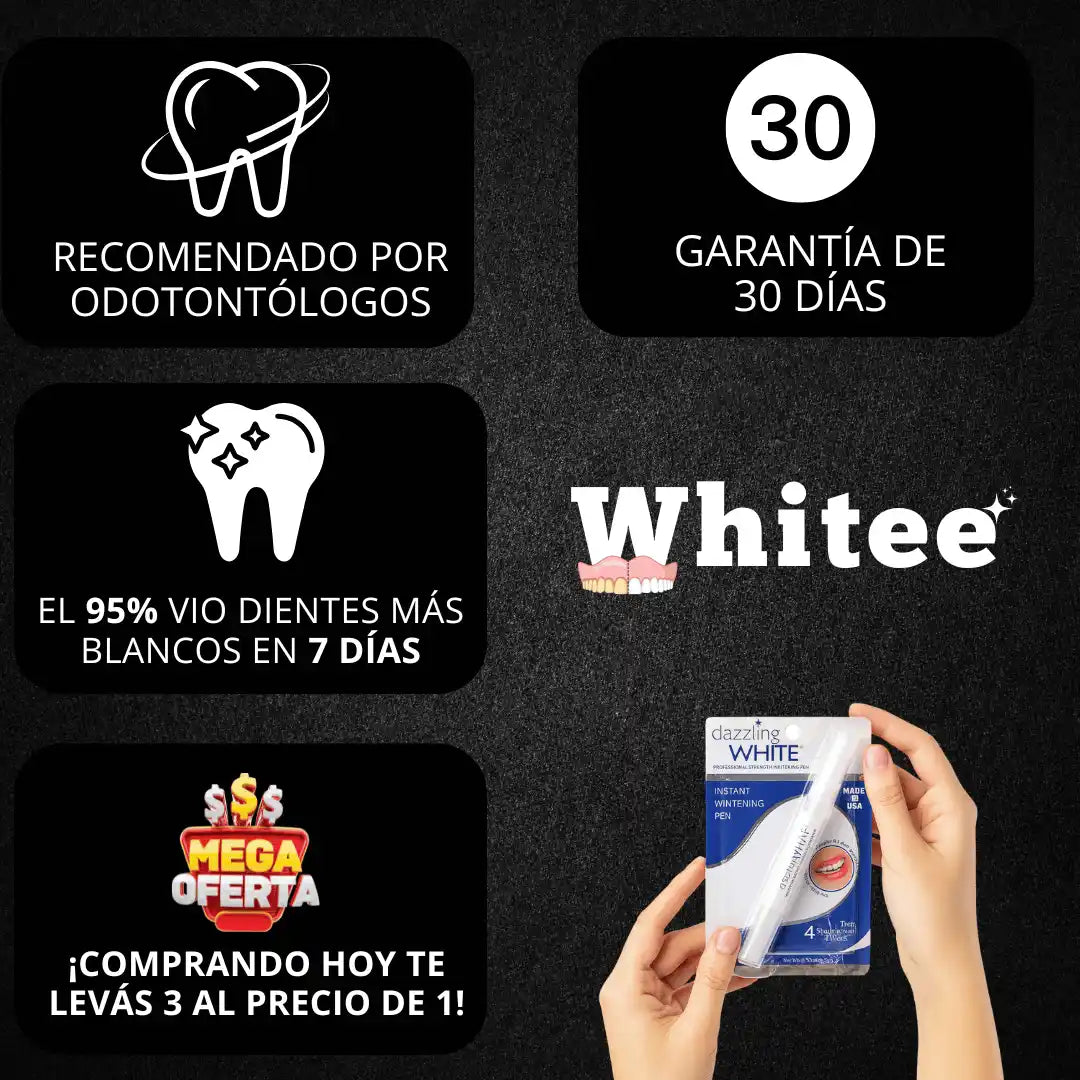 Combo Blanqueador Dental Whitee™