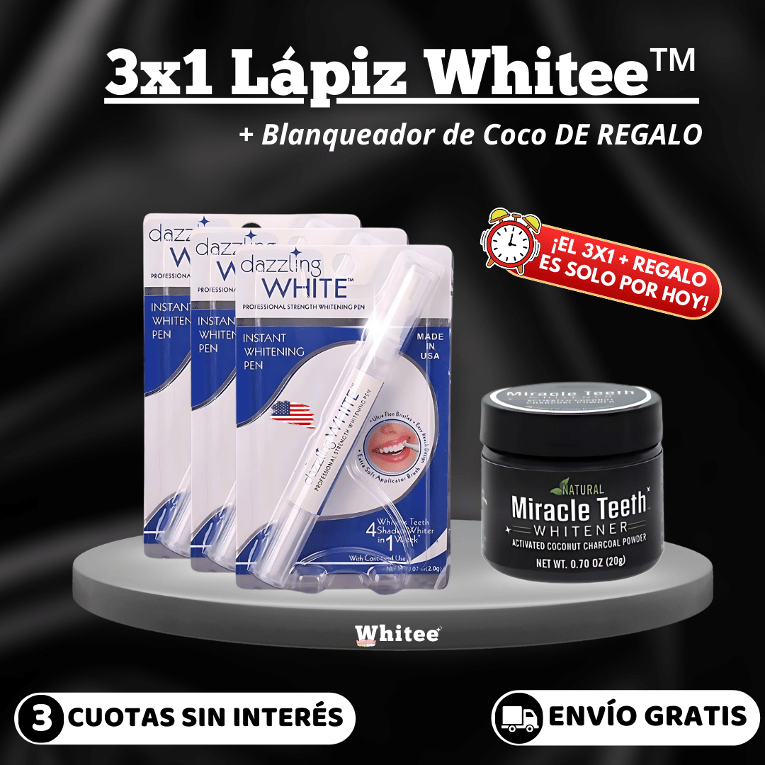 Combo Blanqueador Dental - Whitee™