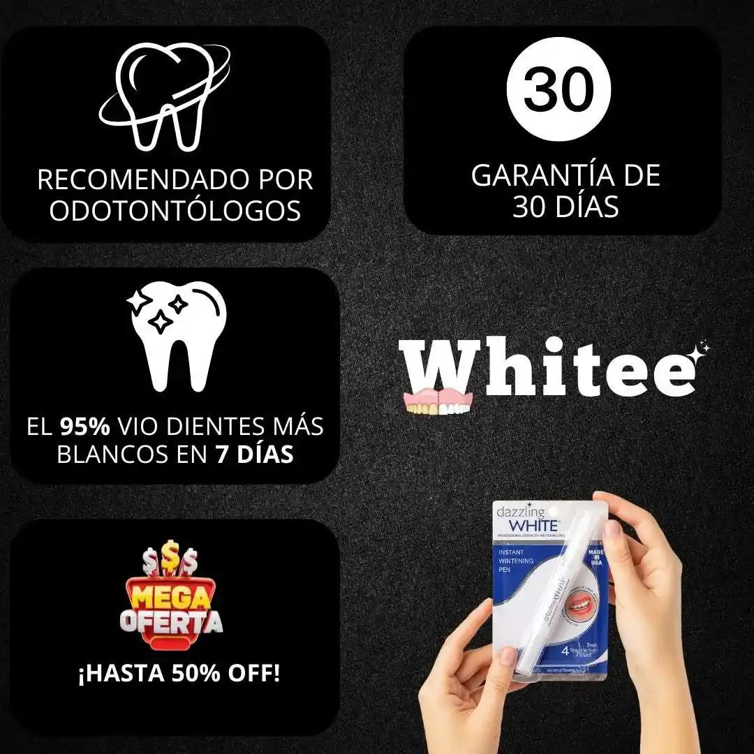 Lápiz Blanqueador Dental Whitee™